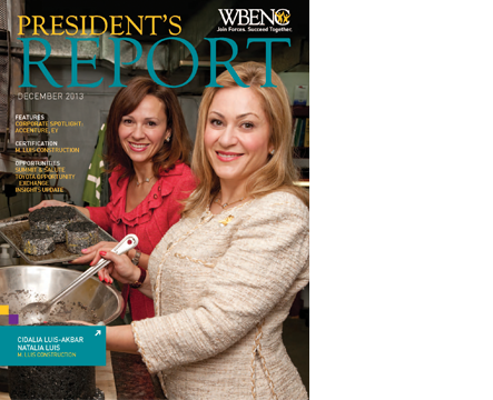 WEBNC President’s Report – December 2013