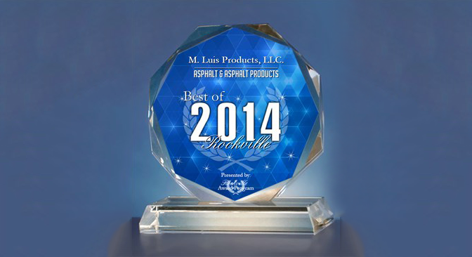 M. Luis Products, LLC Receives 2014 Best of Rockville Award