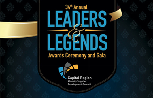 M. Luis Receives Award at CRMSDC’s 34th Annual Leaders and Legends Awards