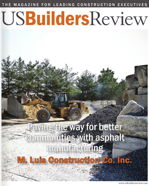 Magazine cover of US Builders Review from 2015